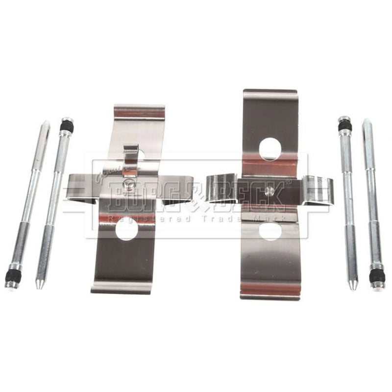 Borg & Beck Brake Pad Accessory Fitting Kit Front BBK1414