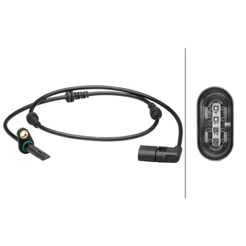 Hella ABS Wheel Speed Sensor Front 6PU 012 679-431