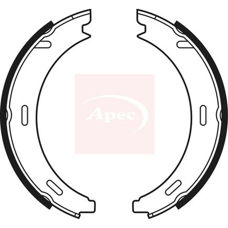 Apec Parking Brake Shoe Set SHU705