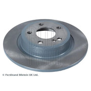 Blue Print 2 x Solid Rear Brake Discs ADU174364