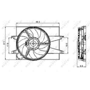NRF Engine Cooling Fan 47006