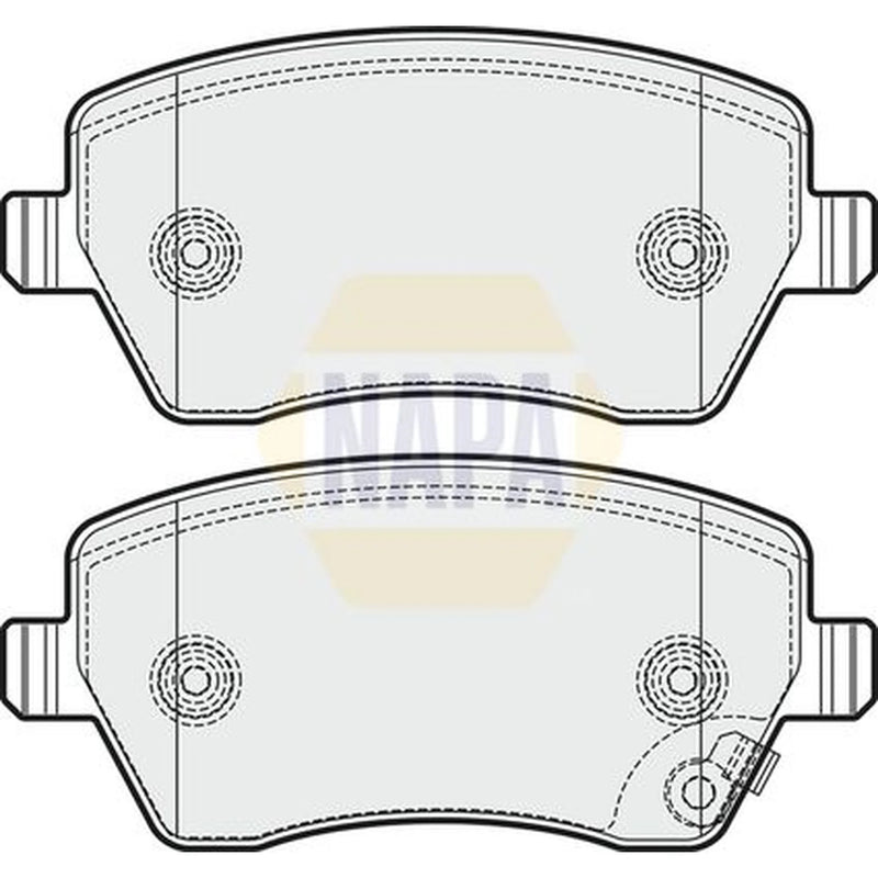 NAPA Front Brake Pad Set NBP1874