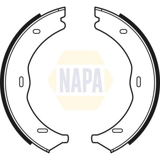 NAPA Parking Brake Shoe Set NBS5018