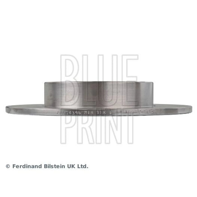 Blue Print 2 x Solid Rear Brake Discs ADN14396