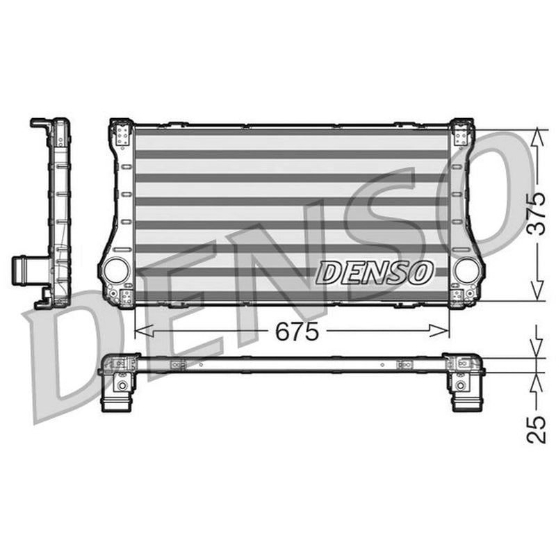 Denso Intercooler (Charge Air Cooler) DIT50002