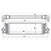 NRF Intercooler (Charge Air Cooler) 30393