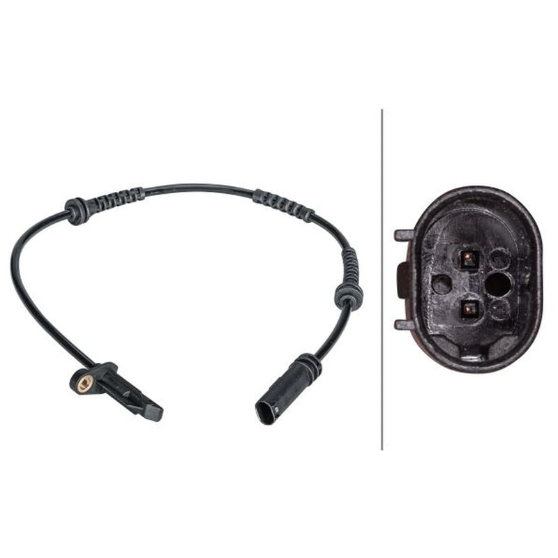 Hella ABS Wheel Speed Sensor Rear 6PU 012 679-541