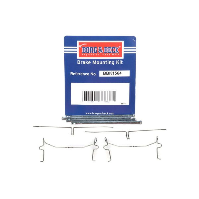 Borg & Beck Brake Pad Accessory Fitting Kit Front BBK1564