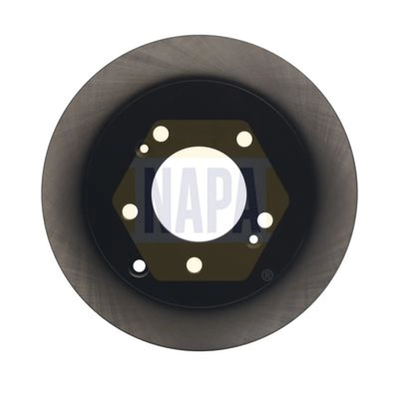 NAPA 2 x Solid Rear Brake Discs NBD5632