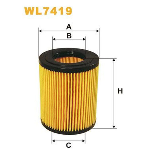 WIX Engine Oil Filter WL7419
