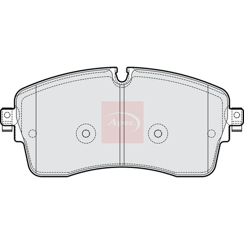 Apec Front Brake Pad Set PAD2286