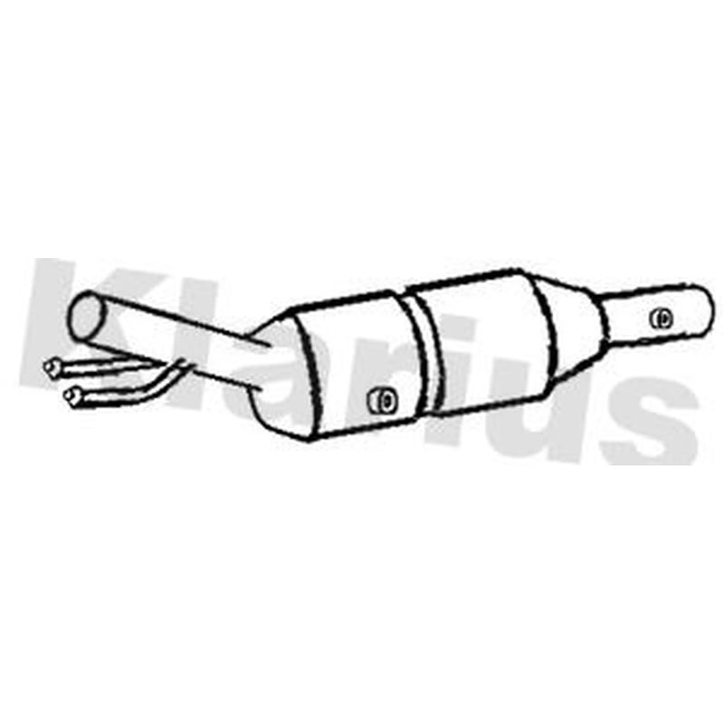 Klarius Diesel Particulate Filter W/Cat T/A 391023