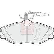 Apec Front Brake Pad Set PAD1168