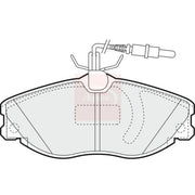 Apec Front Brake Pad Set PAD1168