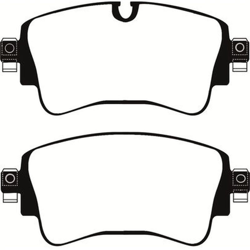Abtex Rear Brake Pad Set PLU2305