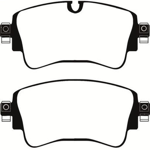 Abtex Rear Brake Pad Set PLU2305