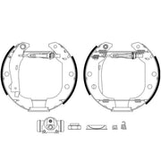 Mintex Brake Shoe Set Axle Kit MSP084