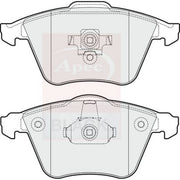 Apec Front Brake Pad Set PAD1663B