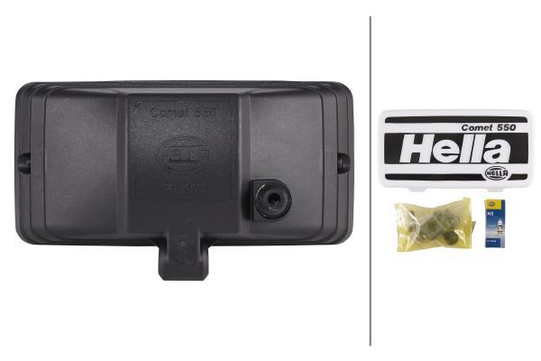 Hella High Beam Headlight Left 1FD 005 700-471