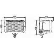 Hella Worklight High 1GB 007 145-101
