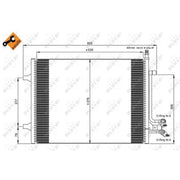 NRF Air Conditioning Condenser 35904