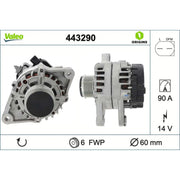Valeo Car Alternator 12V 443290
