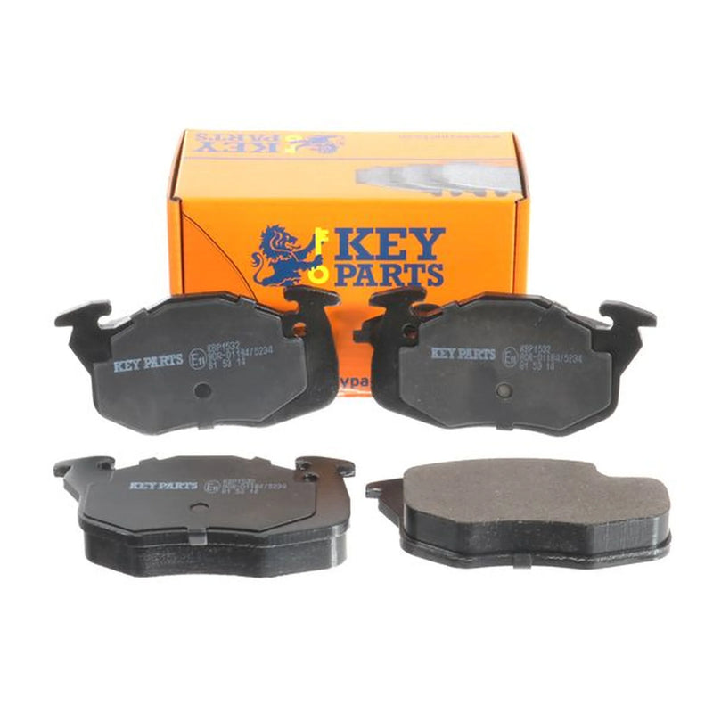 Key Parts 4 x Front Brake Pad Set KBP1532
