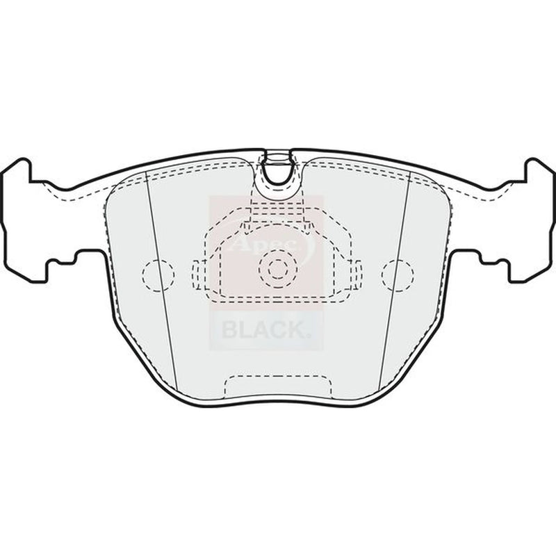 Apec Front Brake Pad Set PAD948B