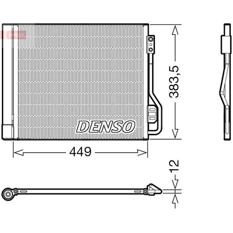 Denso Air Conditioning Condenser DCN16002