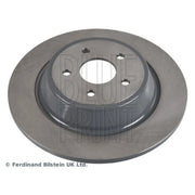 Blue Print 2 x Solid Rear Brake Discs ADF124377