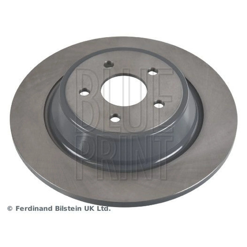 Blue Print 2 x Solid Rear Brake Discs ADF124377