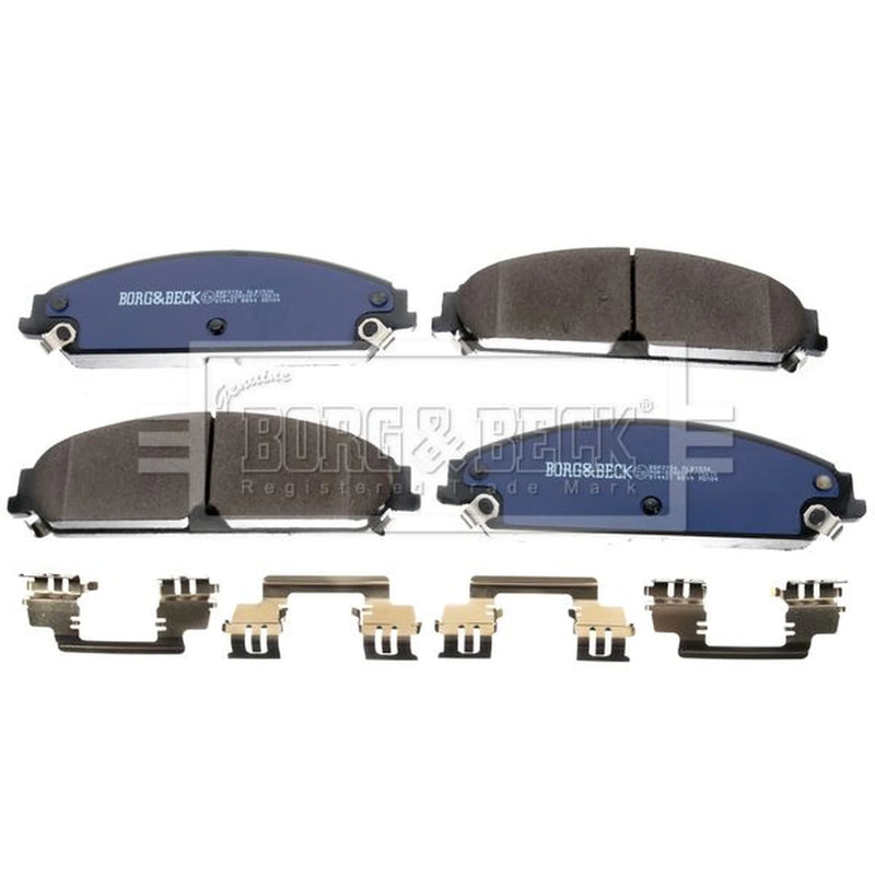 Borg & Beck 4 x Front Brake Pad Set BBP2156