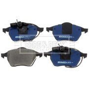 Borg & Beck 4 x Front Brake Pad Set BBP1732