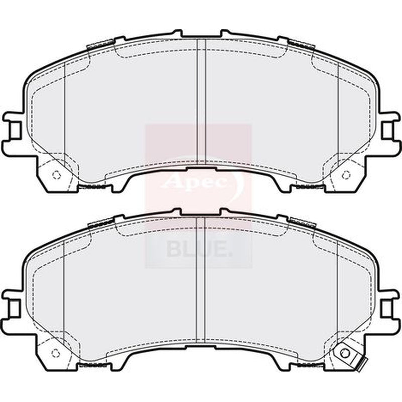 Apec Front Brake Pad Set PD3840