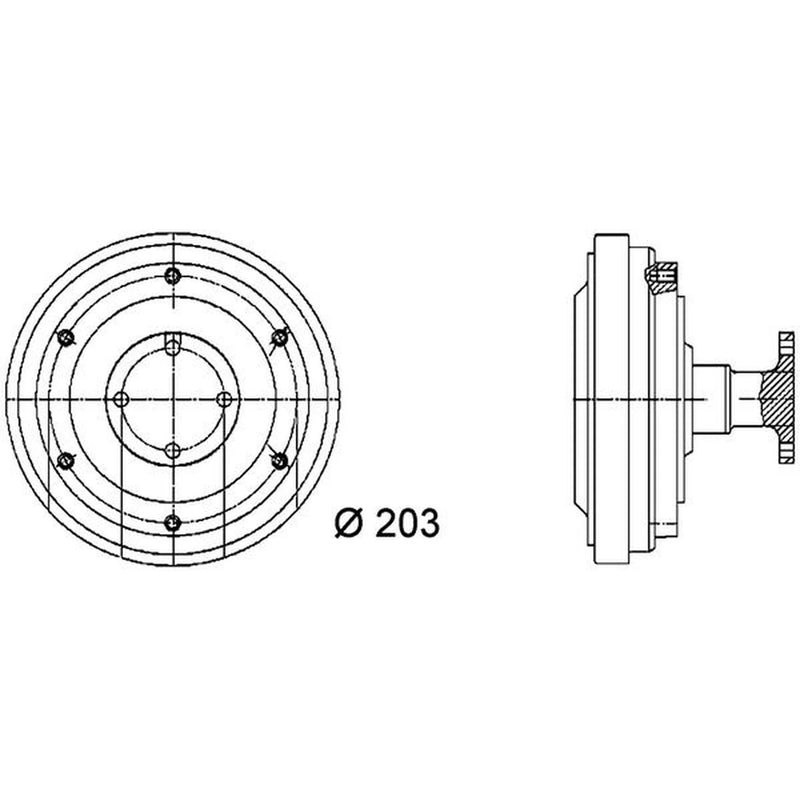 Mahle Radiator Fan Clutch CFC 36 000P