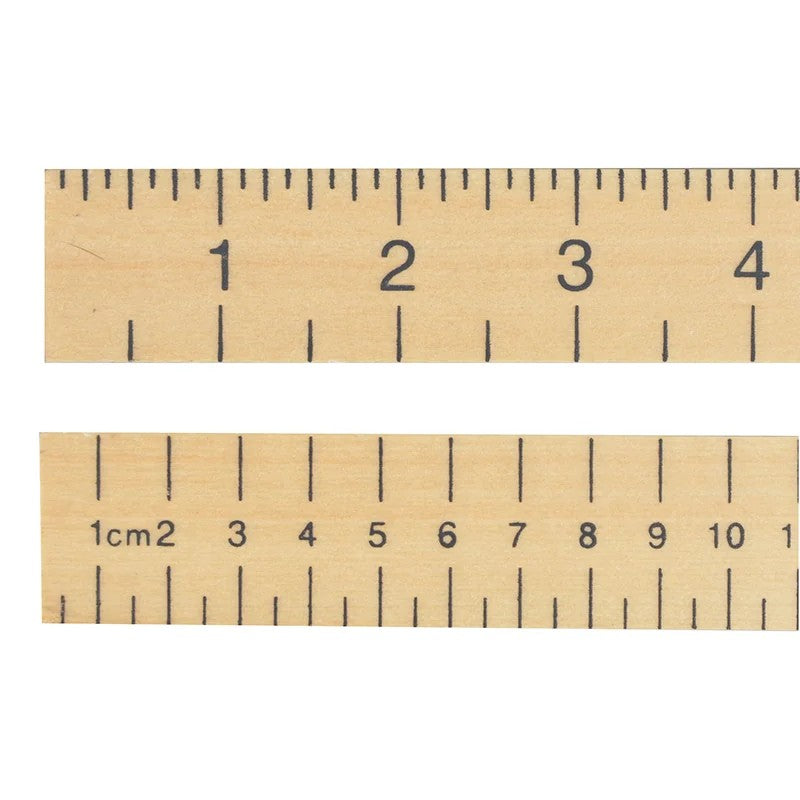R.S.T. Hardwood 1 Metre Stick Plain - RMS670