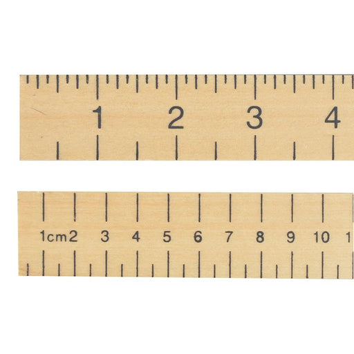 R.S.T. Hardwood 1 Metre Stick Plain - RMS670