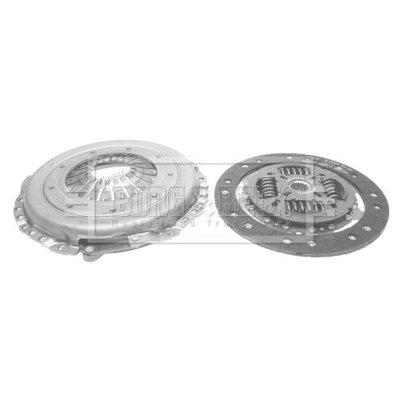 Borg & Beck Clutch Kit Set 3pc 227mm HK2405