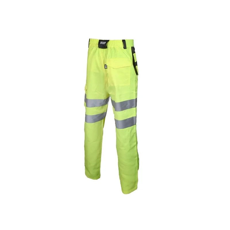 Scan Hi-Vis Holster Trouser Yellow - W34-36in - SCAHVHTL