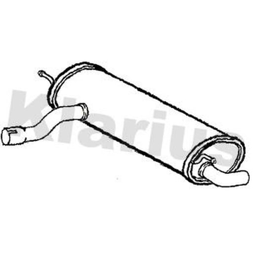 Klarius Box With Tail Pipe Rear BM591C