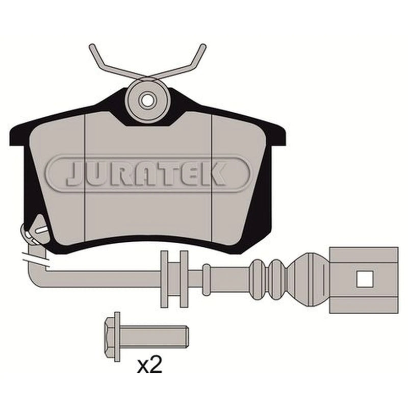 Juratek Rear Brake Pad Set JCP1645