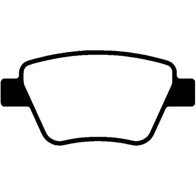 Abtex Rear Brake Pad Set PLU2081