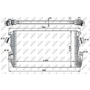 NRF Intercooler (Charge Air Cooler) 30934