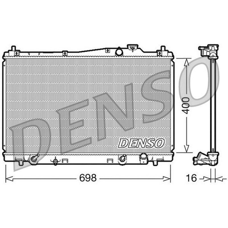 Denso Engine Radiator DRM40017