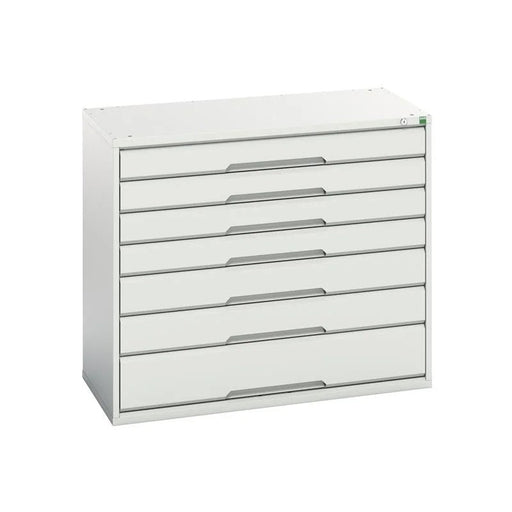 Bott Verso 7 Drawer Cabinet 1050 x 900mm Light Grey - 16925229.16