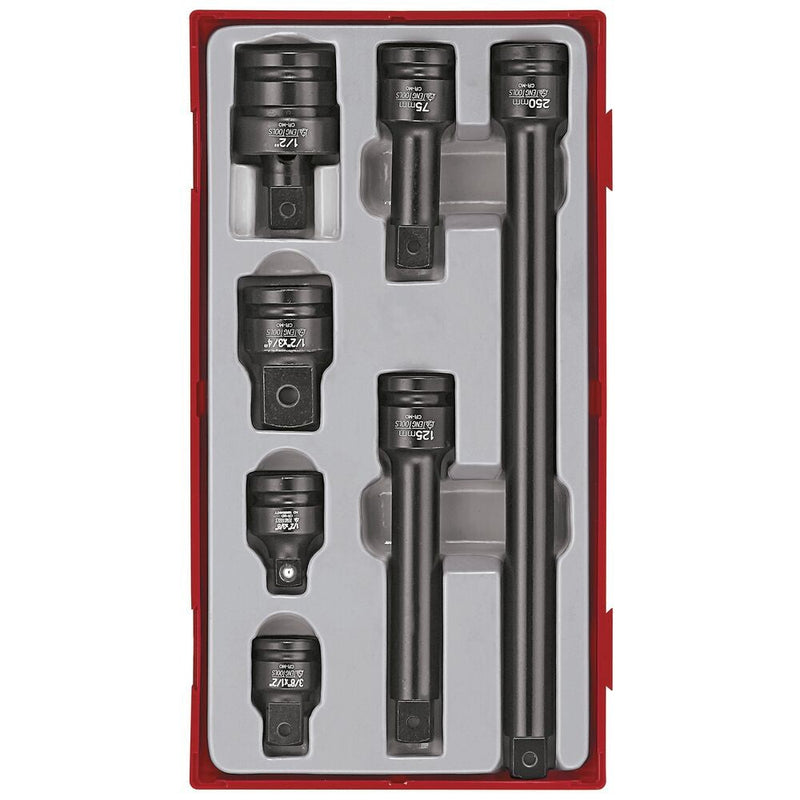 Teng Tools Impact Socket Accessories Set 1/2" Drive 11 Pieces