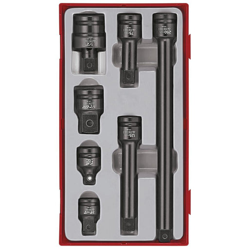 Teng Tools Impact Socket Accessories Set 1/2" Drive 11 Pieces