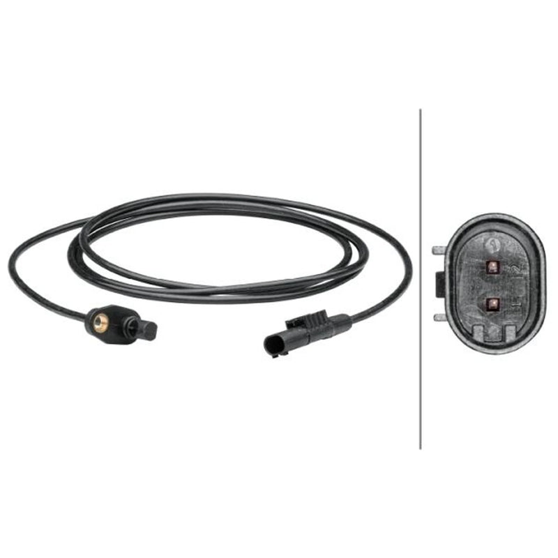 Hella ABS Wheel Speed Sensor Rear 6PU 012 679-401