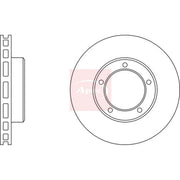 Apec 2 x Vented Front Brake Discs DSK2149