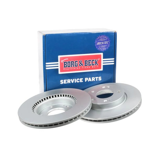 Borg & Beck 2 x Vented Front Brake Discs BBD5576